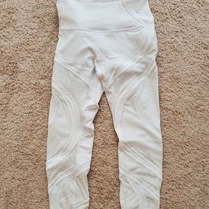 Lululemon Wunder Under Leggings, 25", size 8